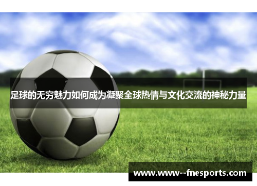 足球的无穷魅力如何成为凝聚全球热情与文化交流的神秘力量 足球的无穷魅力如何成为凝聚全球热情与文化交流的神秘力量